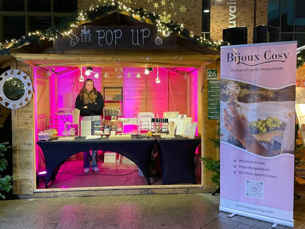 Eclairage marché de Noel Louvain la neuve (3)