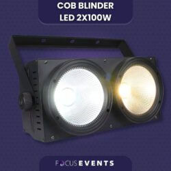 COB Blinder LED 2x100W Couleur