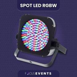 Spot LED RGBW 18W Couleur