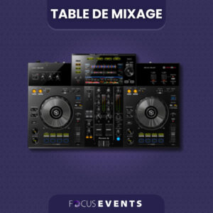 Location table de mixage