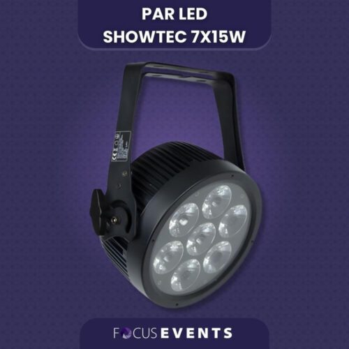 Par LED Showtec 7x15W Avant